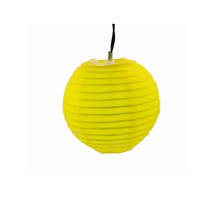 BowLift | Modern Art Deco Solar Waterproof Fabric Lantern Ball LED String Lights Outdoor Landscape Lights For Outdoor Patio
