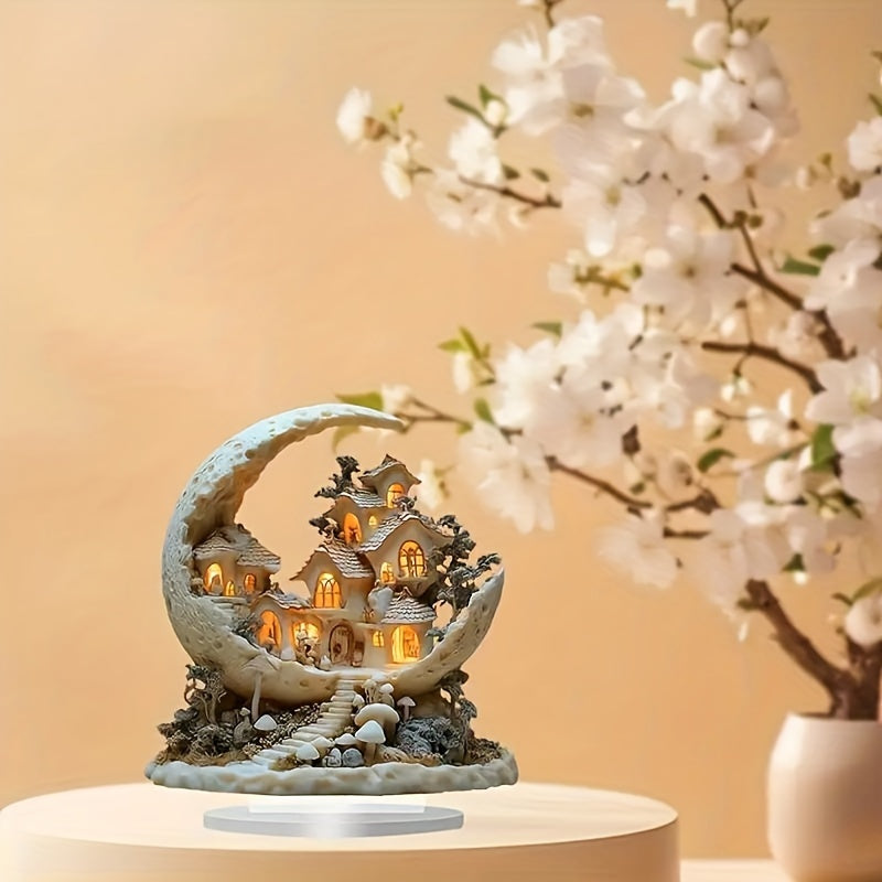 Skanto | Bohemian Acrylic Statue | Fantasy Decor Indoor & Outdoor