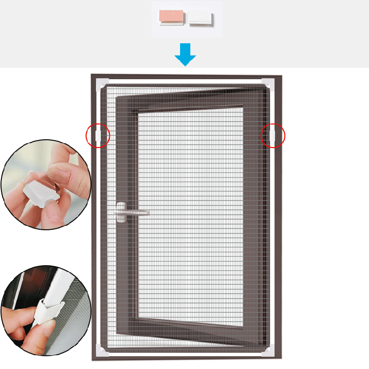 Skanto | DIY Magnetic Screen Window