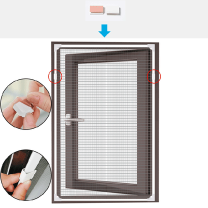 Skanto | DIY Magnetic Screen Window