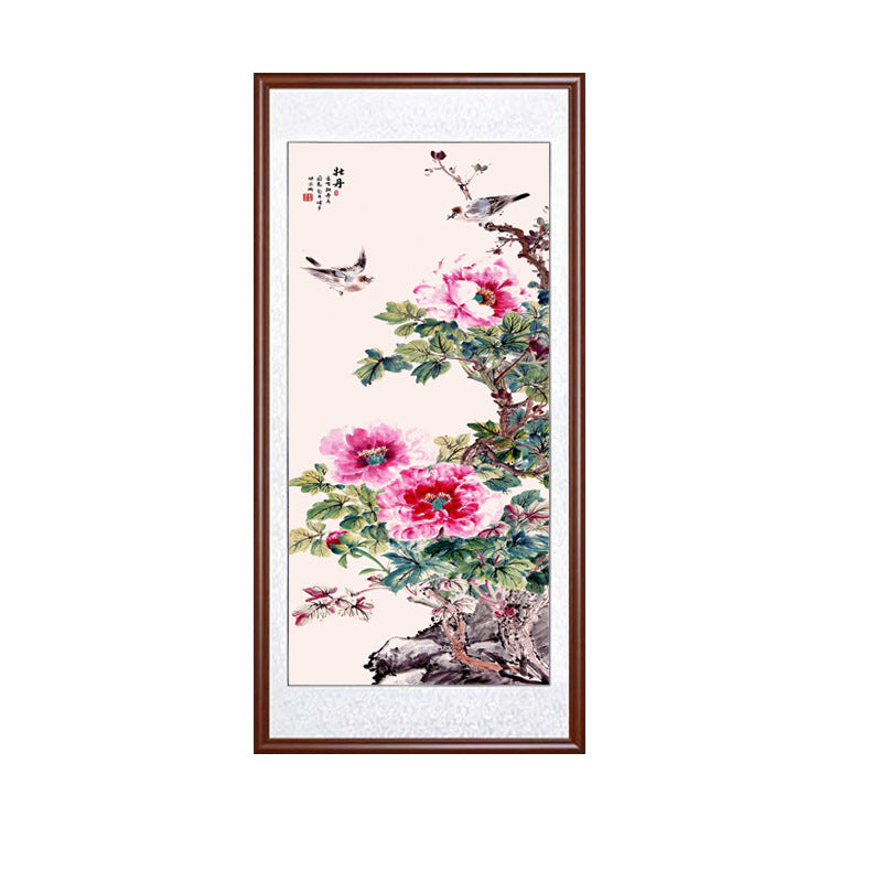 Elegant Floral Wall Decoration Print