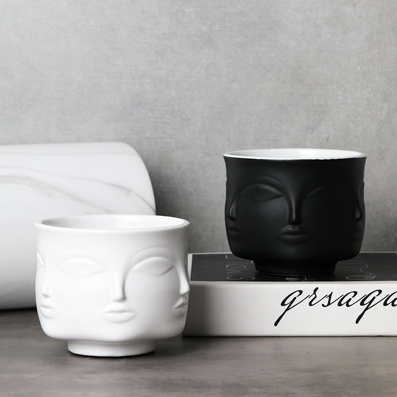 Skanto | Stylish Ceramic Flower Pot for Home Decor