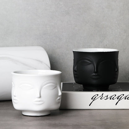 Skanto | Stylish Ceramic Flower Pot for Home Decor