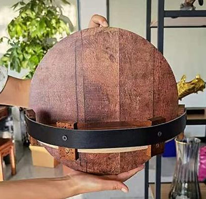 BowLift | Bourbon Whiskey Barrel Shelf - Rustic Bar Accessories