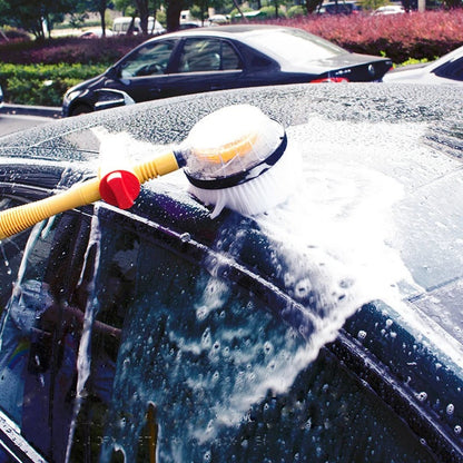 BowLift | TurboBrush 360 Car Wash Brush – Rotating Brush with Soap Dispenser & Extension Pole