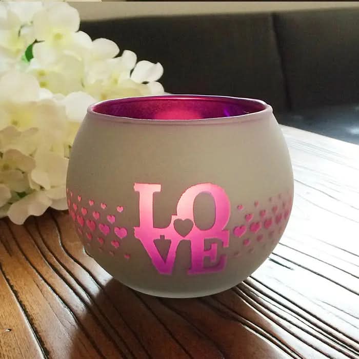 Skanto | Mosaic Glass Candle Holder for Home Decor