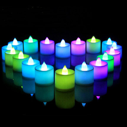 Battery-Operated Warm-Glow Flameless Tea Light Candle Set with Realistic Flicker Acalora