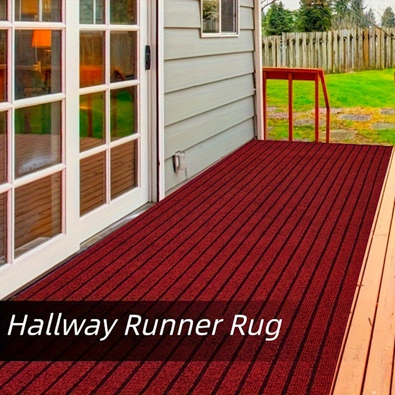 Non-slip Runner - Washable Rug with Rubber Backing for Indoor and Outdoor | Perfect for Hallway and Balcony | Skanto