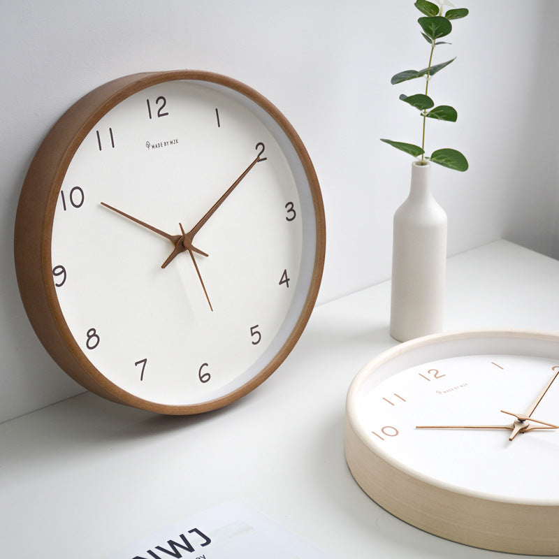 Skanto | TimberClock - Solid Wood Analog Clock