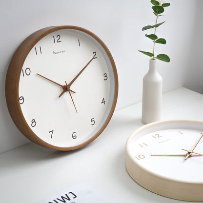Skanto | Simple Solid Wood Analog Wall Clock for Home – Timeless and Elegant!