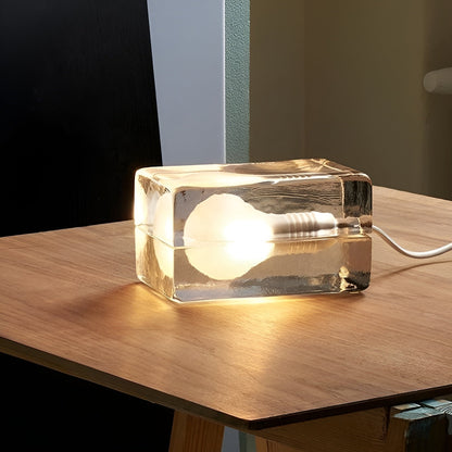IceLuxe Light – Minimalistic Ice Cube LED Glass Lamp | Kalsten