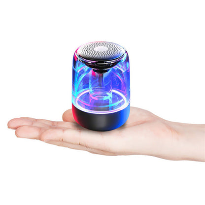 Sandsberg Bluetooth Column Speaker Wireless Bluetooth Speaker with powerful bass and radio as well as variable color LED lighting.
