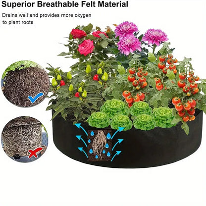 BowLift | Round Plant Growth Bag – Garden Container for Easy Plant Growth