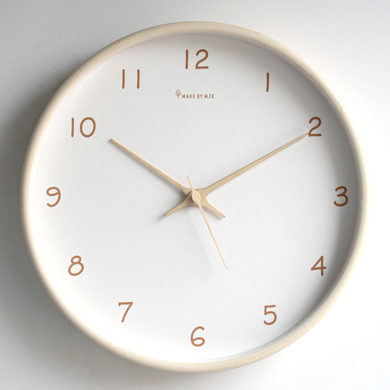 Skanto | TimberClock - Solid Wood Analog Clock