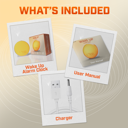 Skanto | Wake-Up Sun Lamp Alarm Clock | Gradual Sunrise Glow & Customizable Sounds for Gentle Mornings