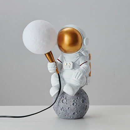 Skanto Skanto | CosmoBuddy Astronaut Wall Lamp | Creative Design | Resin & ABS | LED Bedroom Lamp