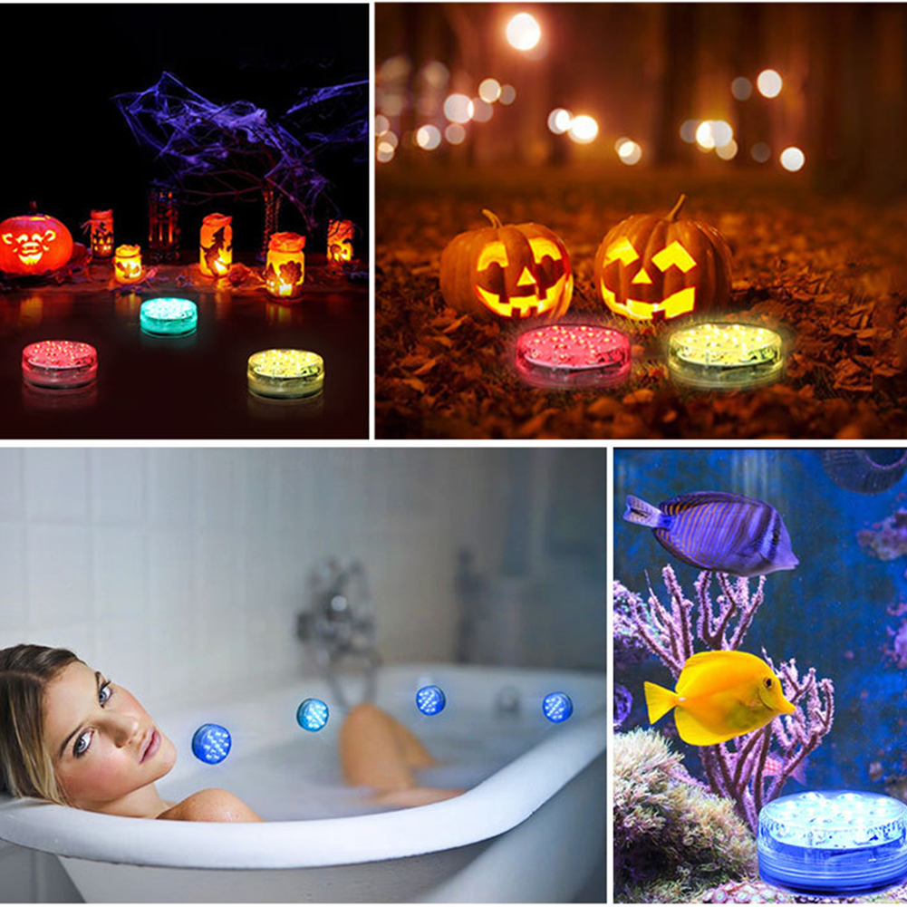 Skanto | Underwater LED Light with Remote Control – RGB Multicolor Pool Lighting for Baths and Ponds
