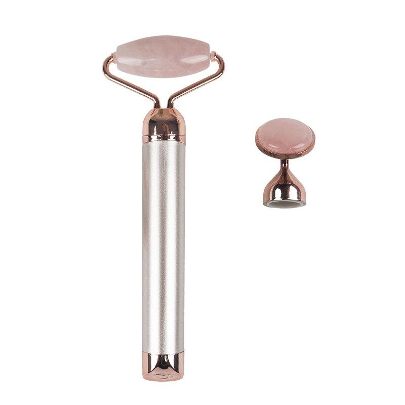 Sandsberg & Rose Quartz Facial Massager Roller