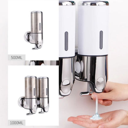 Skanto Skanto | DuoPure Wall Dispenser – Stylish Soap Dispenser for a Tidy Bathroom