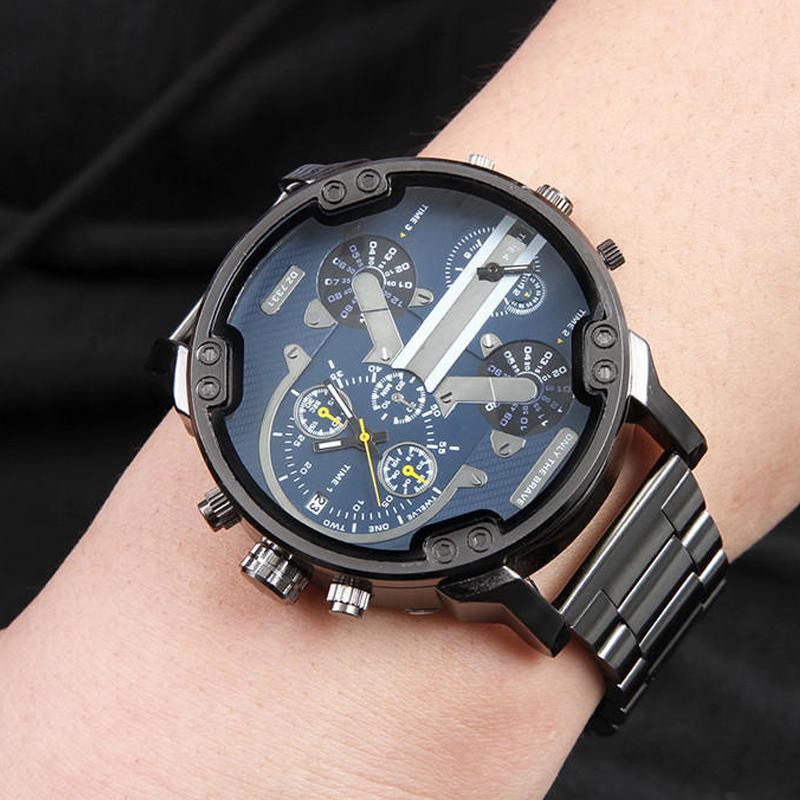 BowLift | Stainless Steel Chronograph Quartz Watch – Elegant Men’s Luxury Timepiece
