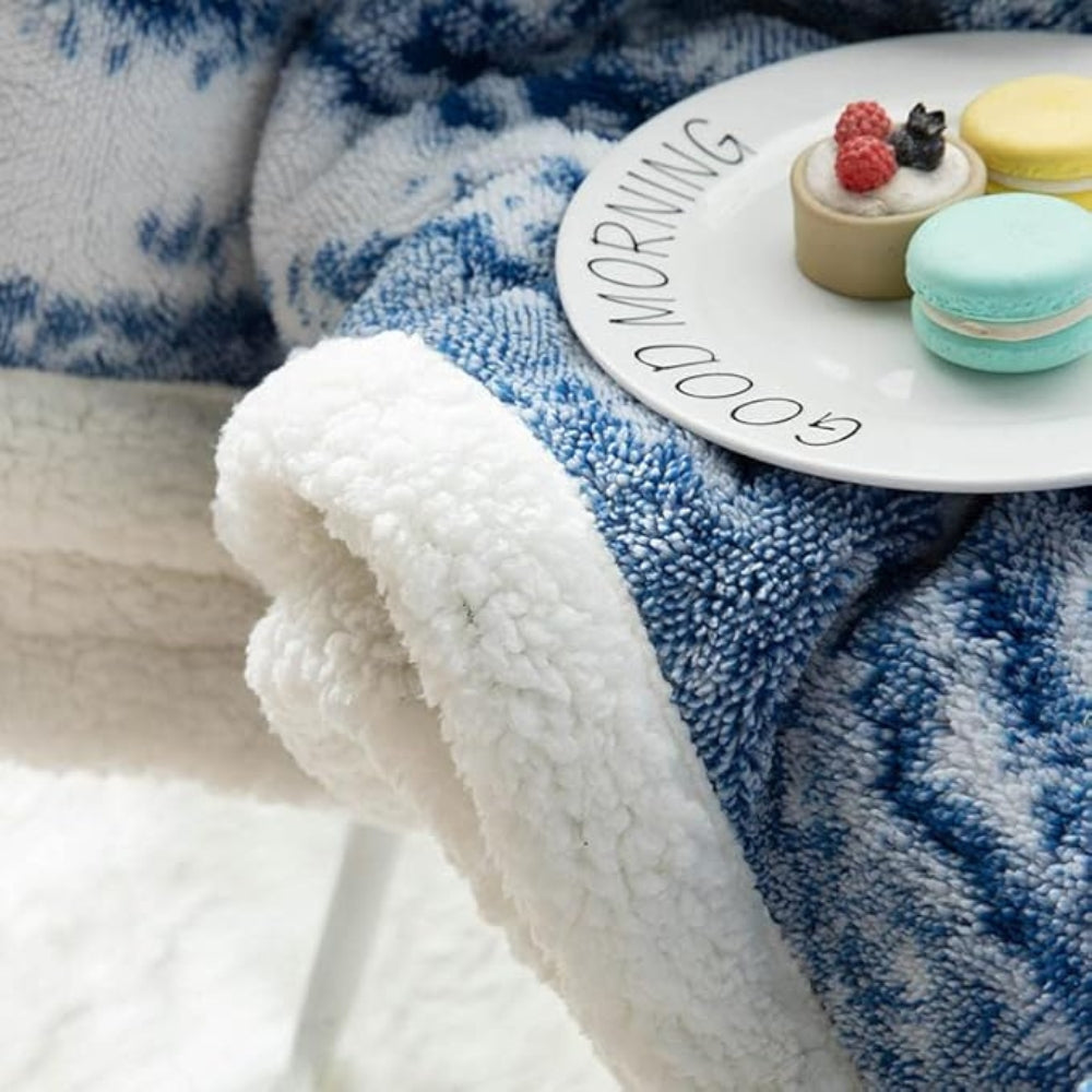 BowLift | Seraphina Velvet Sherpa Blanket