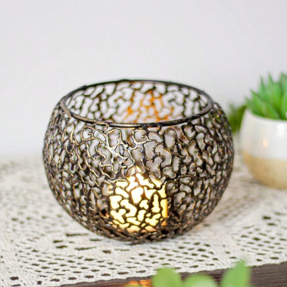 Skanto | Glow Sphere Candle Holder