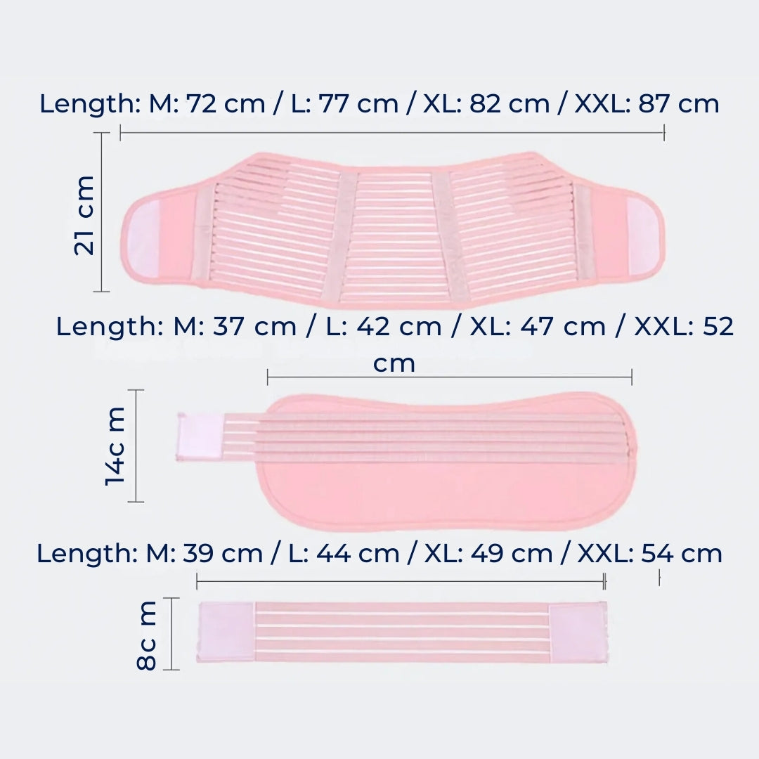 Maternity Support Belt – Back and Pelvic Support – Posture Comfort – Stability and Recovery Skanto