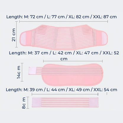 Maternity Support Belt – Back and Pelvic Support – Posture Comfort – Stability and Recovery Skanto