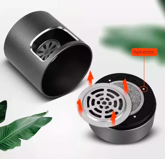 BowLift | Smart Smokeless Ashtray – Negative Ion with HEPA Filter & Rechargeable Battery