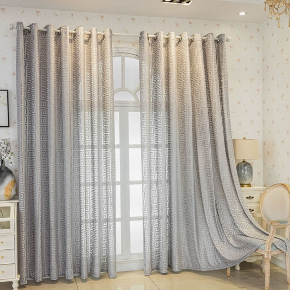 Skanto | Imperial Maze Embroidered Curtain