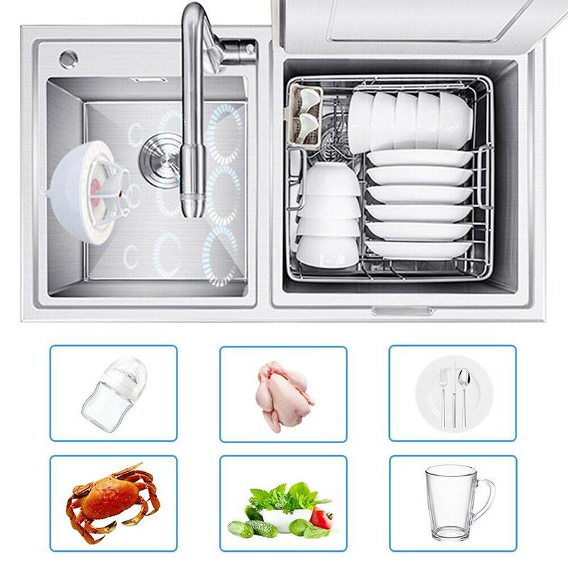 BowLift | Ultrasonic Portable Dishwasher And Laundry Piece
