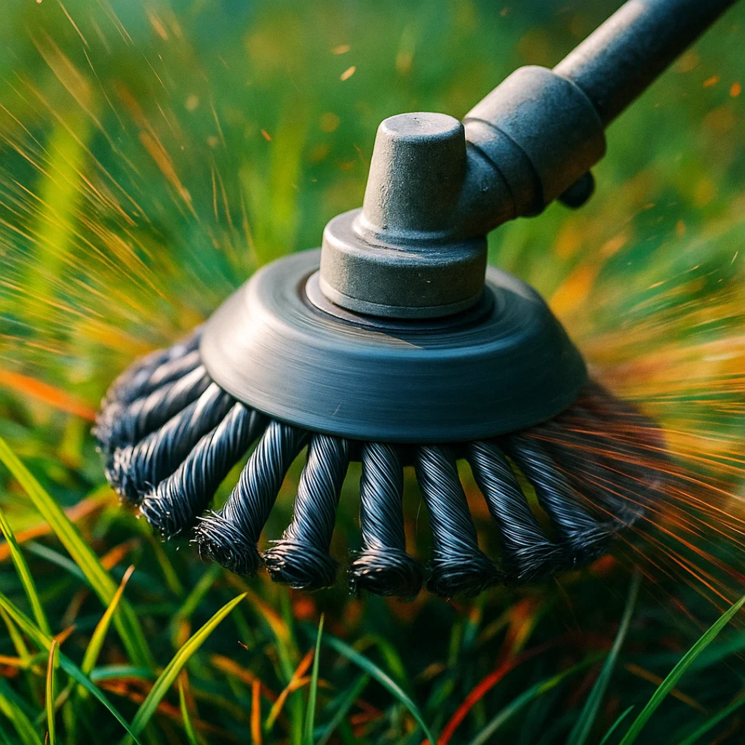 GrassCut TurboHead – Universal 6-Blade Weed Brush for Trimmers | Bowlift