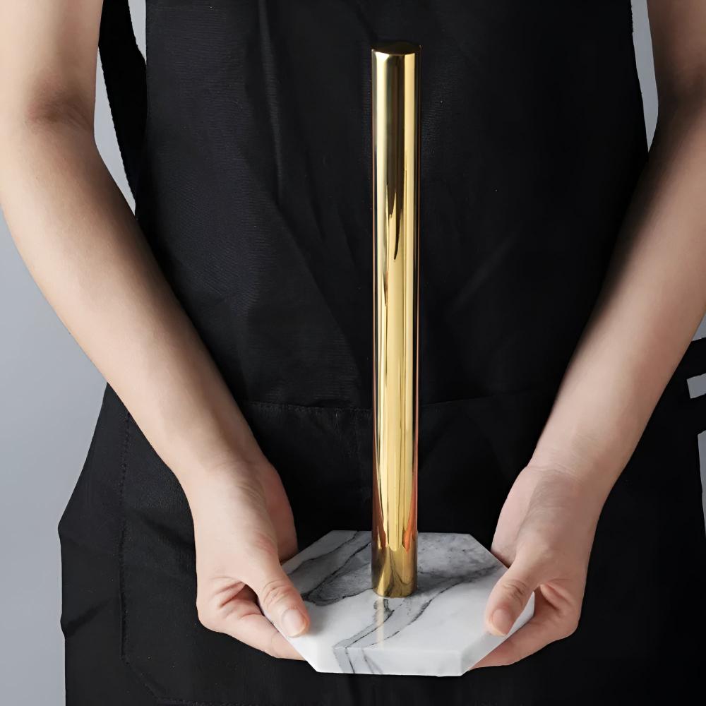 BowLift | Marble Base Paper Towel Holder