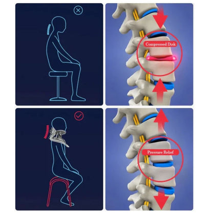 Skanto | Neck Stretcher for Pain Relief - Adjustable Cervical Traction Device Ideal for Neck Strain and Discomfort