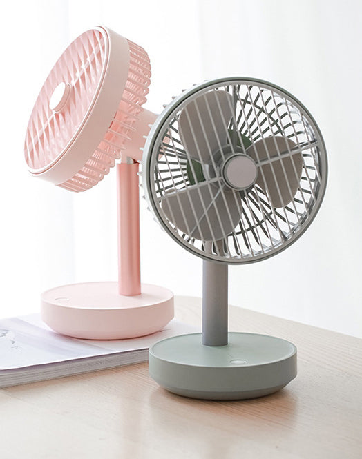 Wireless rotating Hooded & oscillating Desktop Fan, super quiet, super cool | Brehn