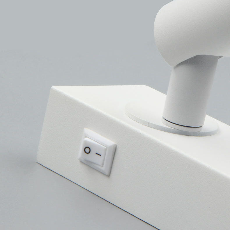 BowLift | LumeFocus Rectangular LED Wall Light | Adjustable Angle | Minimalist Design | Reading Lamp | Warm Light