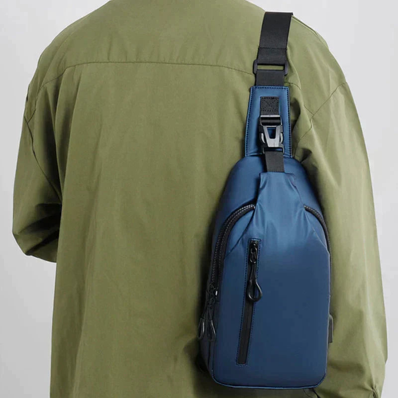 UrbanShield Waterproof Shoulder Bag with Anti-Theft Design | Karnz