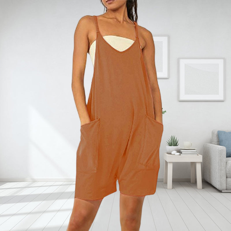 Sleeveless Dress with Pockets | Skanto