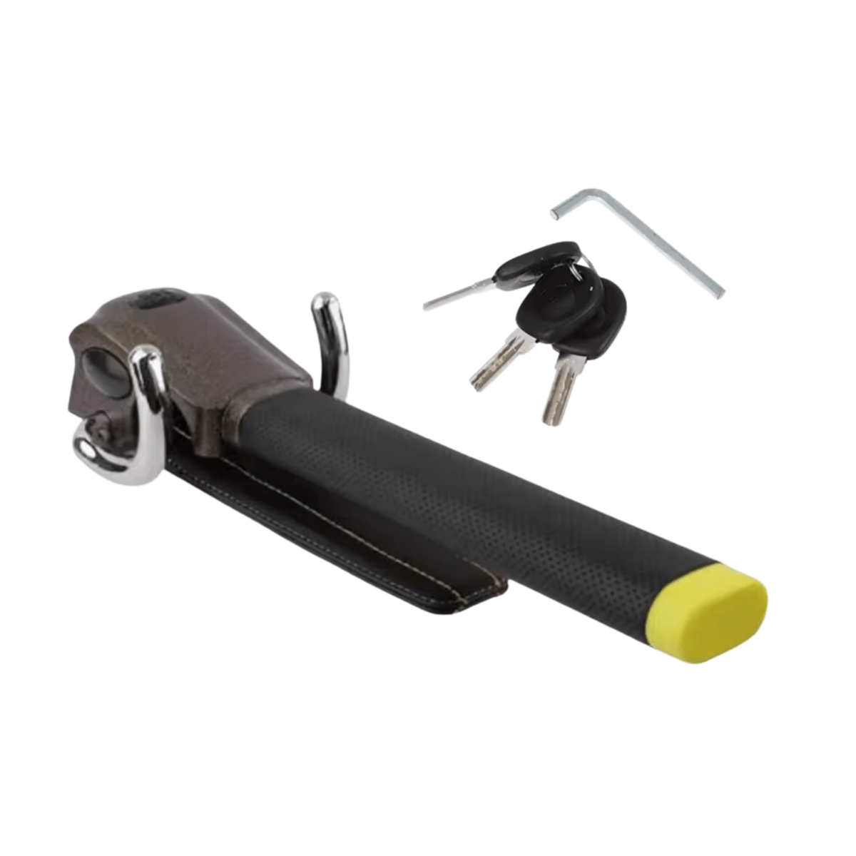 BowLift | LockShield Premium Steering Wheel Lock with Triple Locking & Alarm