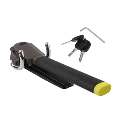 BowLift | LockShield Premium Steering Wheel Lock with Triple Locking & Alarm