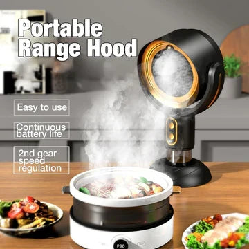 BowLift | Portable Range Hood with 2-Speed Exhaust Fan – Compact Ventilation
