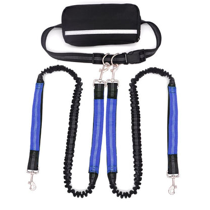 Skanto | Hands-Free Dog Leash with Zipper Pocket