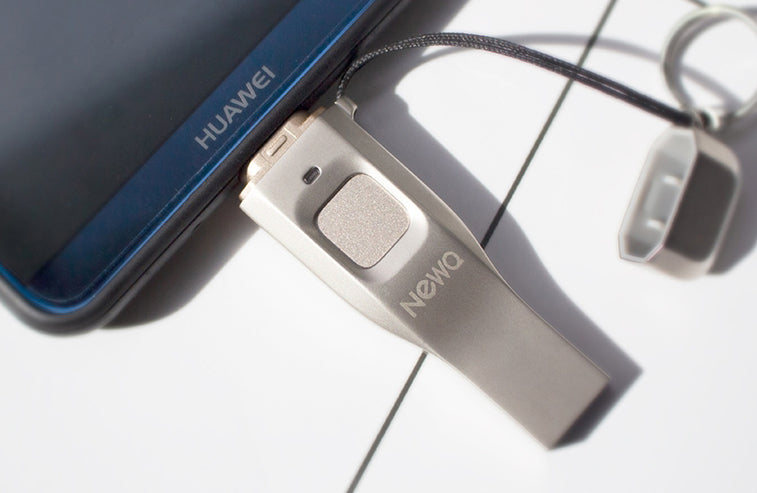 BowLift | USB3.0 Fingerprint Encryption USB Flash Disk with APP Management System, for Business / Personal Data Security
