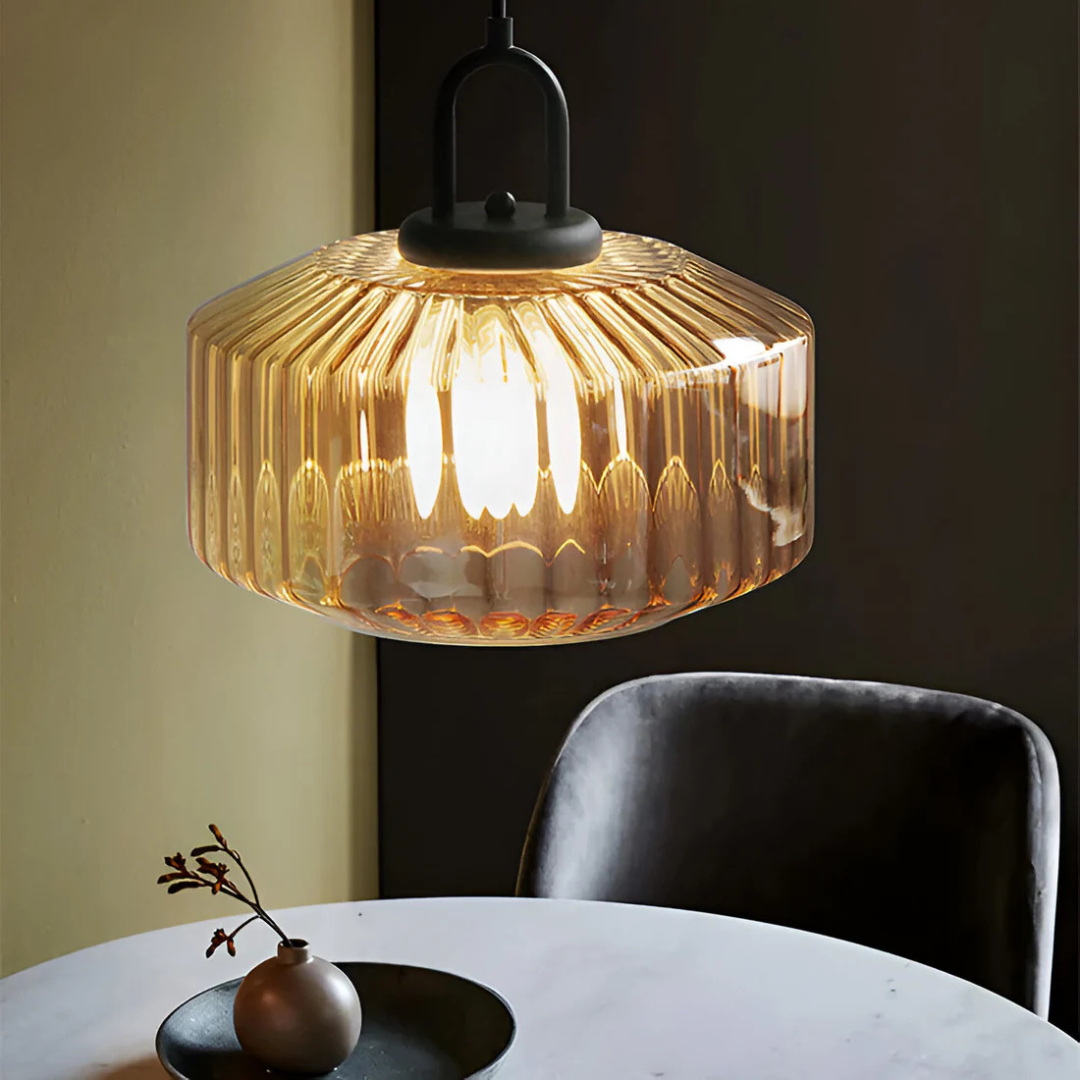Skanto | Retro Colored Glass Pendant Lamp