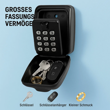 Skanto | KeyGuard Outdoor Safe – Weather-Resistant Wall-Mounted Key Box