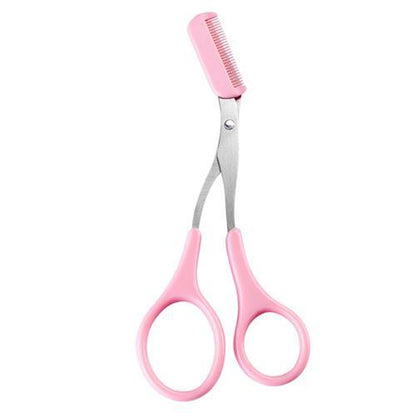 Scissors for trimming eyebrows
