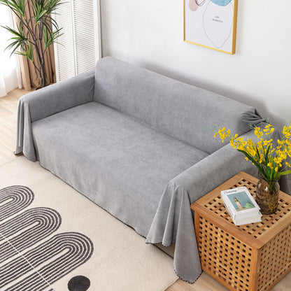 Premium Waterproof Sofa Throw Blanket Covers with Jacquard Edge
