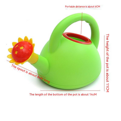 BowLift | Children's watering can with flower mouth – Colorful plastic watering can for little gardeners
