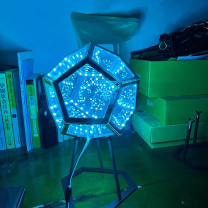 Skanto | Infinity Dodecahedron LED Night Light Art Table Lamp