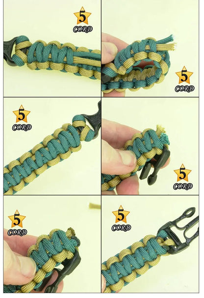 15-in-1 Survival Paracord Bracelet | Skanto